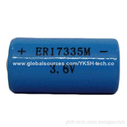 Lithium/ER Battery, 17,335m, 3.6V Rated Voltage